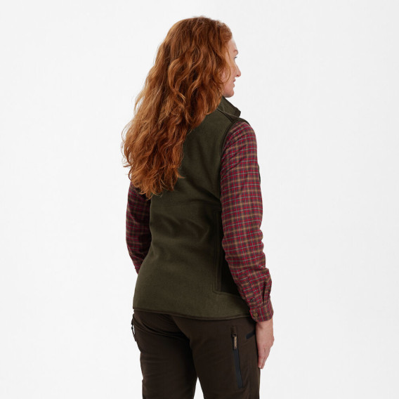 DEERHUNTER Lady Pam Bonded Fleece Waistcoat - dámska vesta