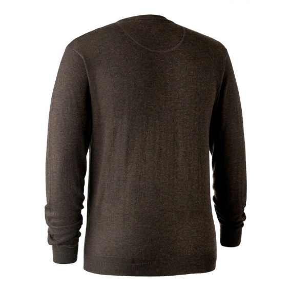 DEERHUNTER Kingston Knit O Neck - merino sveter